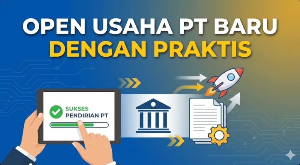 Open Usaha PT Baru dengan Praktis