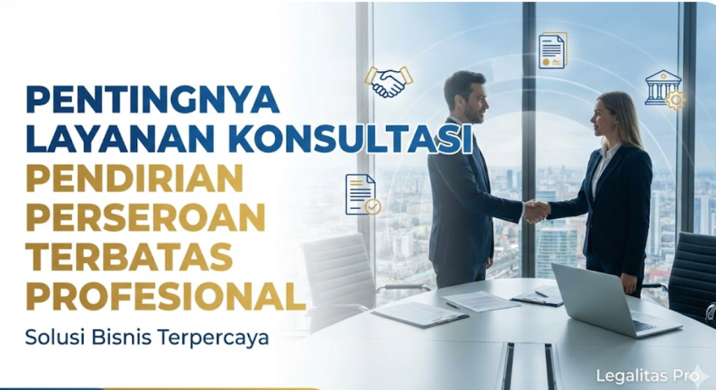 Pentingnya Layanan Konsultasi Pendirian Perseroan Terbatas Profesional