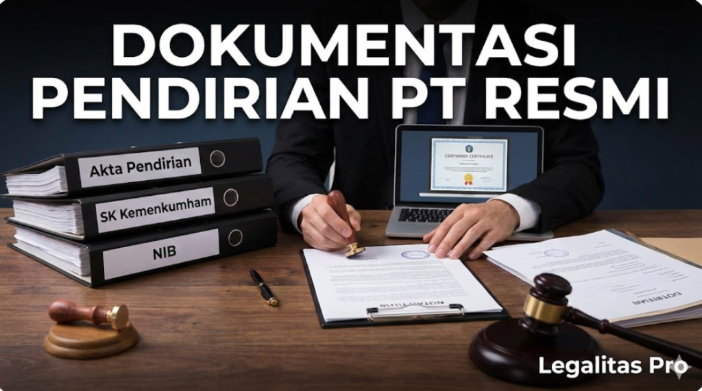 Dokumentasi Pendirian PT Resmi, Hal Penting Perlu Diketahui