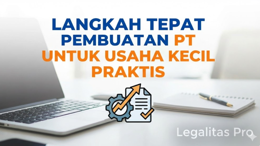 Langkah Tepat Pembuatan PT untuk Usaha Kecil Praktis