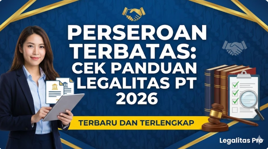 Cek Panduan Legalitas PT 2026 Terbaru dan Terlengkap