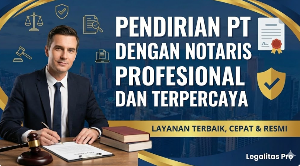 Pendirian PT dengan Notaris Profesional dan Terpercaya