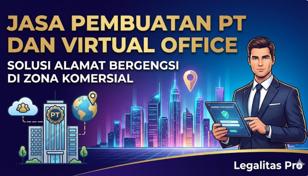 Jasa Pembuatan PT dan Virtual Office: Solusi Alamat Bergengsi di Zona Komersial