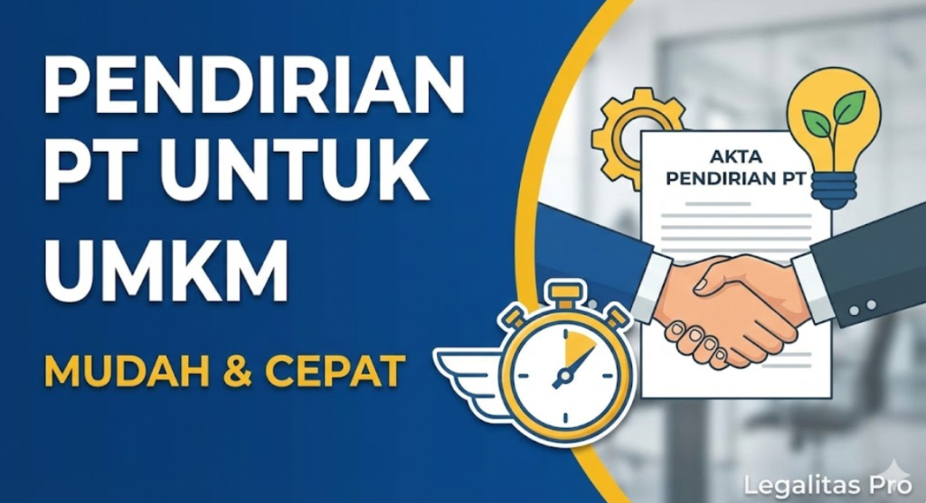 Pendirian PT untuk UMKM Mudah & Cepat