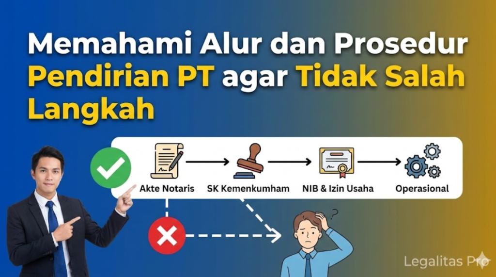 Memahami Alur dan Prosedur Pendirian PT agar Tidak Salah Langkah