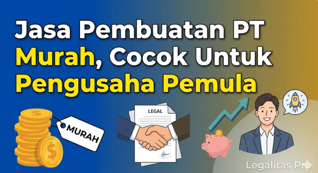 Jasa Pembuatan PT Murah, Cocok Untuk Pengusaha Pemula