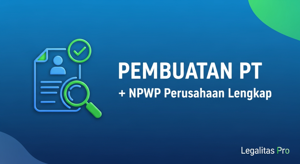 Pembuatan PT + NPWP Perusahaan Lengkap