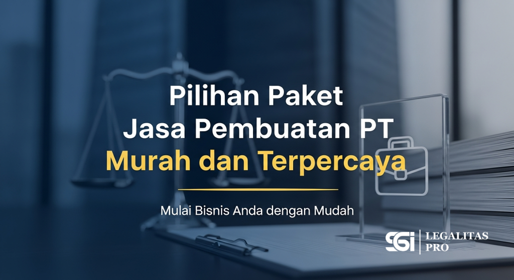 Pilihan Paket Jasa Pembuatan PT Murah dan Terpercaya