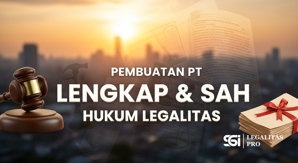 Pembuatan PT Lengkap & Sah Hukum Legalitas