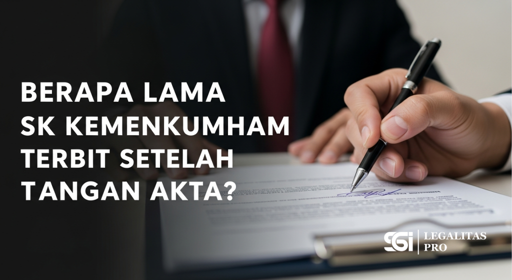 Berapa Lama SK Kemenkumham Terbit Setelah Tanda Tangan Akta?