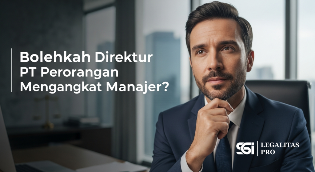 Bolehkah Direktur PT Perorangan Mengangkat Manajer?