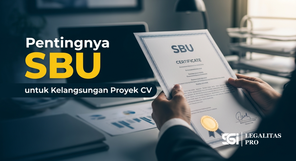 Pentingnya SBU (Sertifikat Badan Usaha) untuk Kelangsungan Proyek CV