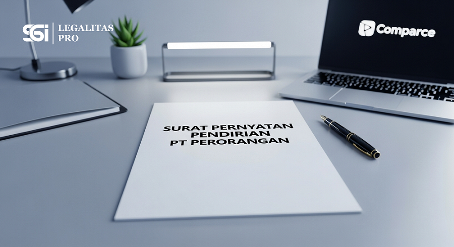 Format Contoh Surat Pernyataan Pendirian PT Perorangan Resmi