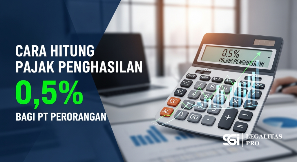Cara Hitung Pajak Penghasilan 0,5% Bagi PT Perorangan