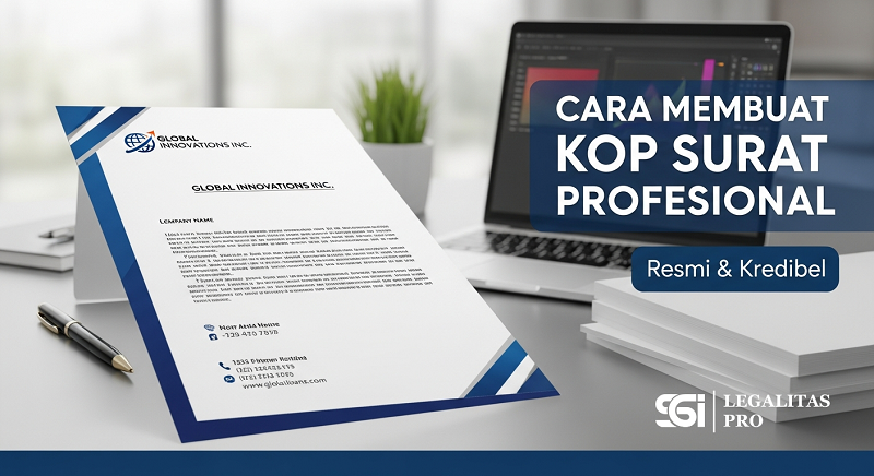 Standar Membuat Kop Surat Perusahaan Resmi yang Profesional dan Kredibel
