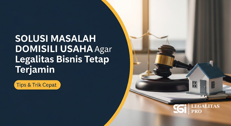 Solusi Masalah Domisili Usaha Agar Legalitas Bisnis Tetap Terjamin
