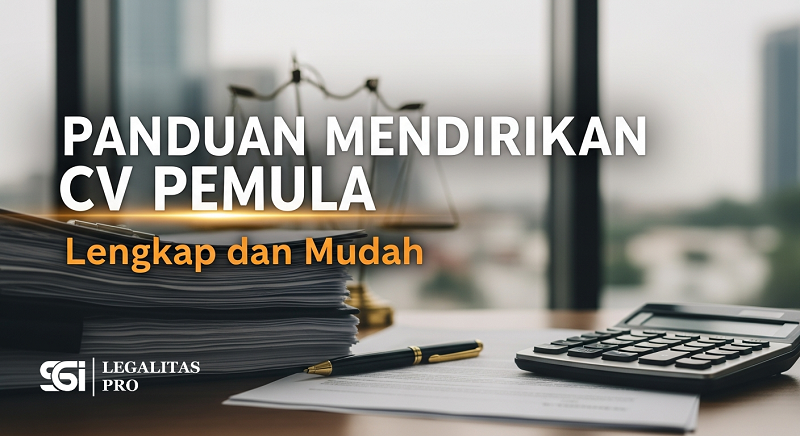 Panduan Mendirikan CV Pemula Lengkap dan Mudah