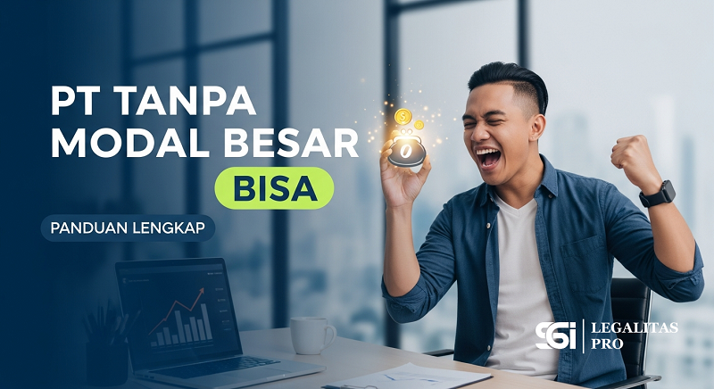 Pembuatan PT Tanpa Modal Besar Bisa