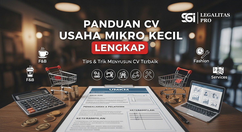 Panduan CV Usaha Mikro Kecil Lengkap