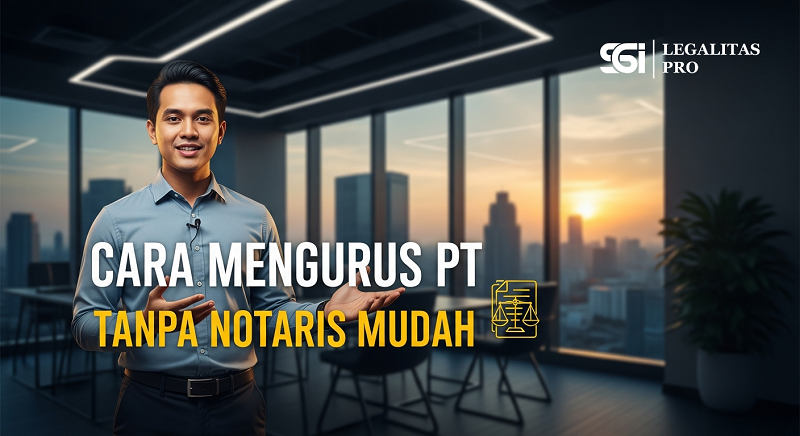 Cara Mengurus PT Tanpa Notaris Mudah