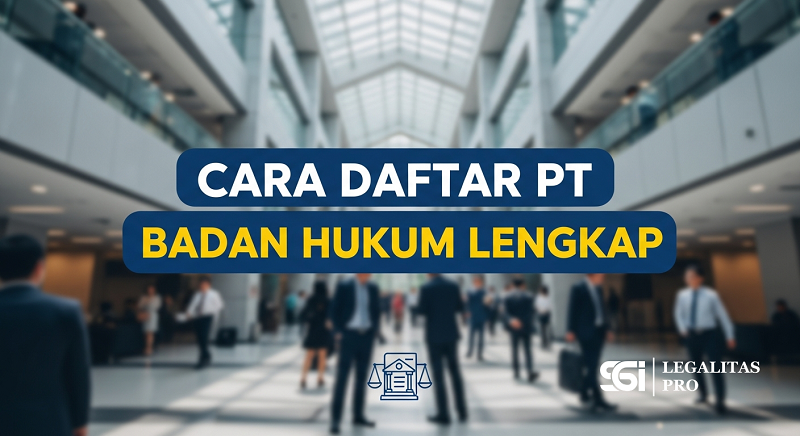 Cara Daftar PT Badan Hukum Lengkap